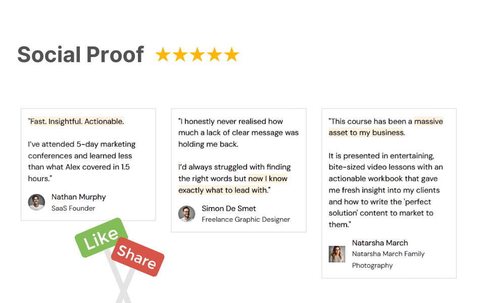 Leveraging Social Proof to Build Trust
