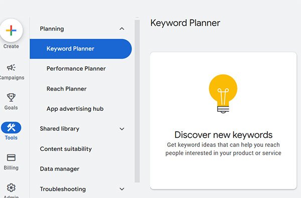 googlekeywordplanner