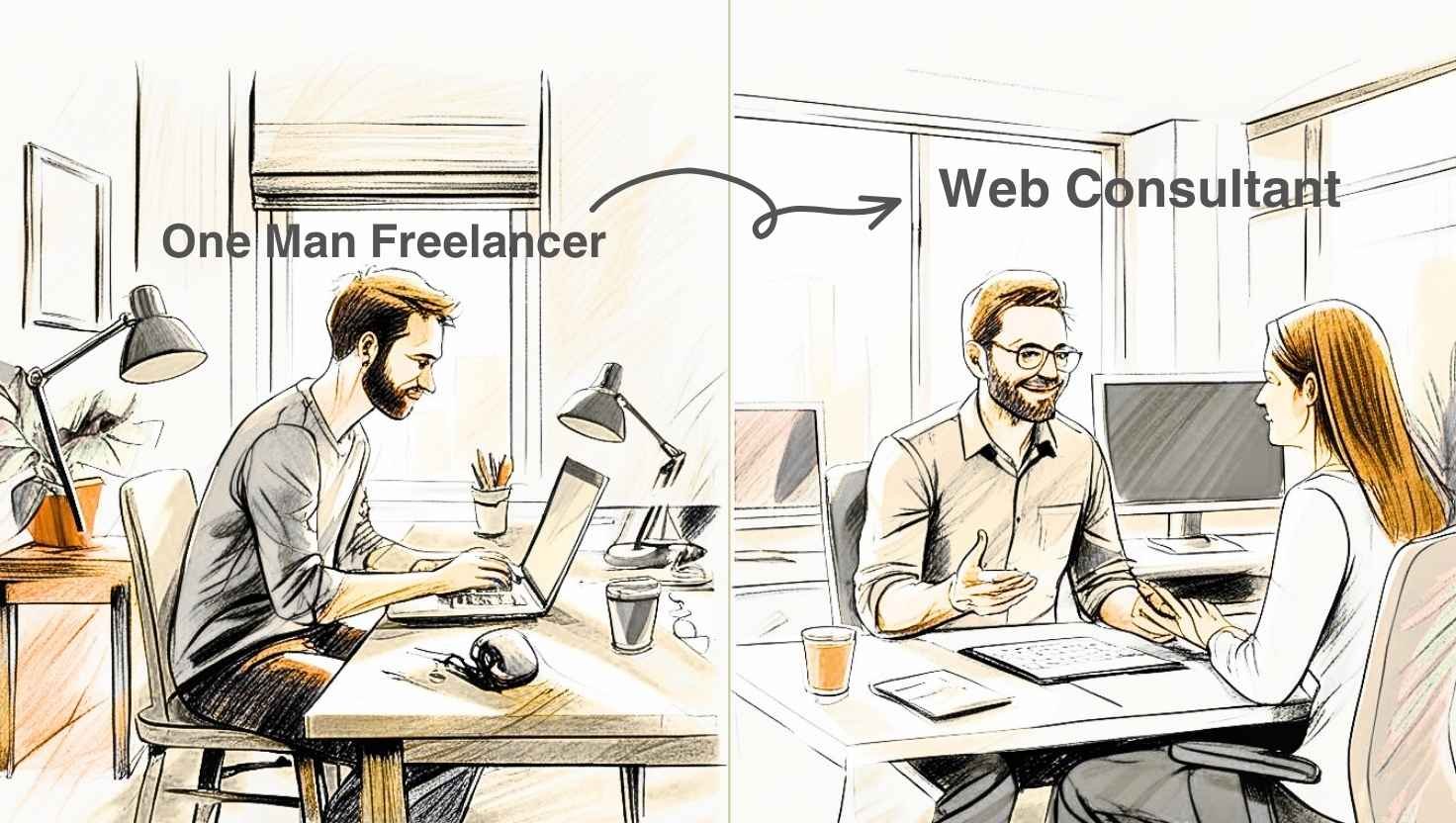 my journey from freelancer to web consultant