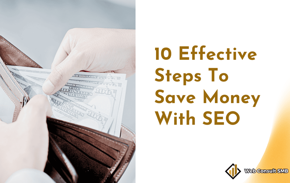 save money with seo